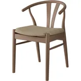 Hammel Furniture »Frida, Esszimmerstuhl, Wohnzimmerstuhl«, Massivholz, - 2 Jahre Gewährleistung - mind. 14 Tage Rückgaberecht - Braun,Grau