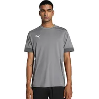 Puma teamGOAL Matchday Jersey Unisex-Erwachsene Fußballtrikot, Cast Iron-PUMA White-Shadow