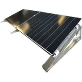 Flachdach-Aufständerung Flat-Flex Set für 2 PV Module / Solar Photovoltaik