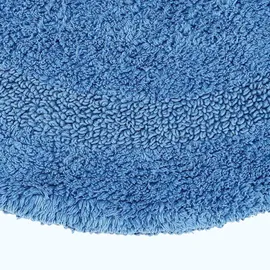 Homescapes Badematte Blau Ø 80 cm