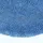 Homescapes Badematte Blau Ø 80 cm