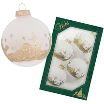 Krebs Glas Lauscha Weihnachtsbaumkugel Bethlehem