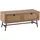 KADIMA DESIGN Lowboard 100x45x40 cm Braun/Metall/Spanplatte/Holzwerkstoff