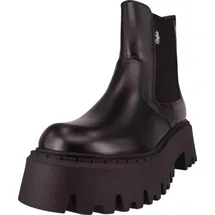 Buffalo Aspen Chelsea - Schwarz Kunstleder Weite: Normal, Schuhgröße 41 : 41 EU