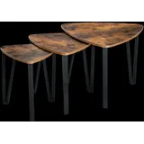 holz4home Beistelltisch Radon 3er Set