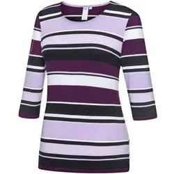 JOY Sportswear Damen 3/4-Arm-Shirt HANKA, grape stripes, 42