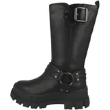 Buffalo Aspha Biker Boot Damen Schwarz 37
