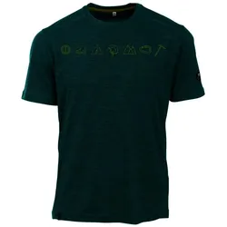 MAUL Sport Grinberg Fresh - 1/2 T-shirt mit Print green (61) 66