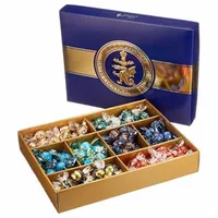 LINDT Lindor und Roulette Mischung Geschenkbox 1,495 kg Vollmilch Edelbitter MHD
