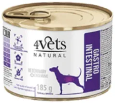 4 Vets Dog Gastro Intestinal 12x185g (Rabatt für Stammkunden 3%)