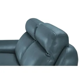 Wohnwert Sofa 3-sitzig mit elektrischer Relaxfunktion Arianna ¦ türkis/petrol