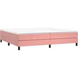 vidaXL Boxspringbettgestell 200 x 200 cm Rosa