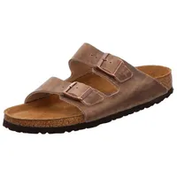 Birkenstock Arizona Weichbettung Naturleder geölt schmal tabacco brown 40