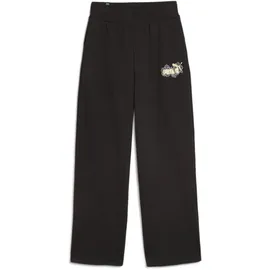 Puma Class Act Jogginghose, High Waist, Logo-Print, für Damen, 01 PUMA BLACK, L