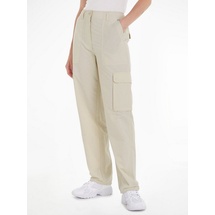 Tommy Jeans Cargohose »TJW HARPER HR CARGO PANT«, mit großen aufgesetzten Taschen, Gr. 29 - Länge 32, Newsprint, , 45871038-29 Länge 32