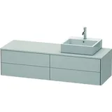 Duravit XSquare Waschtischunterbau wandhängend XS4914, 4 Schubkästen, rechts, Nordic weiß seidenmatt