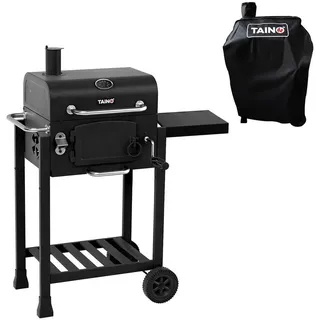 Set mit Haube Holzkohlegrill