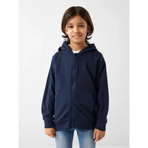 NAME IT NKMNESWEAT CARD W HOOD UNB NOOS", Hoodie-Jacke, Dark sapphire), 110