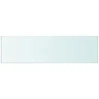 Ailgely Glasboden Glasscheibe Glasplatte, Glasregal Glasablage Wandregal Glas Bad-Regal Glas Badezimmer Regal Badablage Ablageregal für Glasregal Transparent 50 cm x 12 cm
