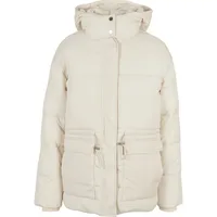 URBAN CLASSICS Waisted Steppjacke White Sand M