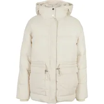 URBAN CLASSICS Waisted Steppjacke White Sand M