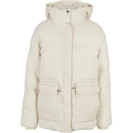 URBAN CLASSICS Waisted Steppjacke White Sand M