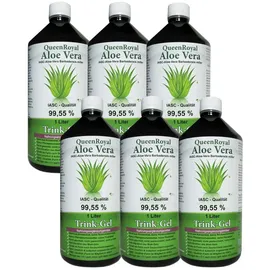QueenRoyal Aloe Vera Trink Gel 99,55% pur 6 Liter