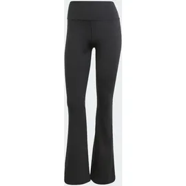 adidas All Me Flare Leggings Flared Fit Schwarz S