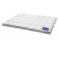 HANSKRUCHEN GmbH HANSKRUCHEN Daunendecke 155x220 cm Extra Leicht waschbar Allergiker Sommerdecke atmungsaktiv Bettdecke weiß - Weiß