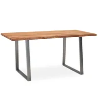 Wohnling Schreibtisch Akazie massiv / Braun