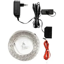 LED-Leuchtmittel MCA FURNITURE "SANTERNO Set 5 LED BAND", weiß, L:135cm, Leuchtmittel, LED Stripe, LED Band Beleuchtung, Stripe, Lights, Set 5 LED, 135 cm