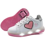 BREEZY ROLLERS 2195670, Blast LED, weiss/pink | Gr.: 35