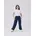 NKFROSE HW Wide Cargo Jeans Blau 140