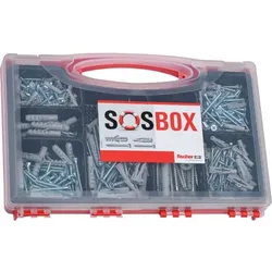 Fischer SOS-Box Dübel S/FU + Schrauben