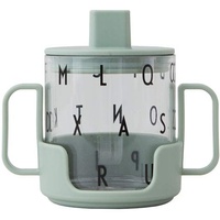 DESIGN LETTERS Grow Baby-Becher (Grün) aus Melamin und Glas