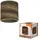 LEDVANCE Decor Kartonzylinder Decke E27 braun