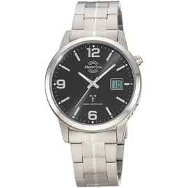Master Time MTGT-10954-22M Herrenuhr Funk Expert Titan Schwarz