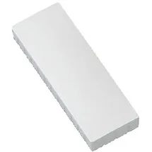 Maul Solidmagnete, 54 x 19 mm, 10 Stück, weiß