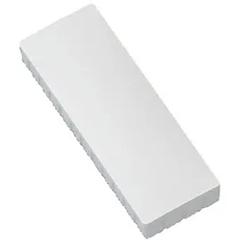 Maul Solidmagnete, 54 x 19 mm, 10 Stück, weiß