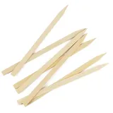 daybays 100% stk. Flachspieße aus 100% Bambus 35 cm Flache für Kebap (Adana) mit Scharfe und Flache Spitze
