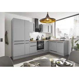 BASIC by Balculina Winkelküche L-Form 310 cm grau