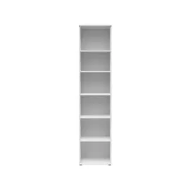 Bücherregal 45 x 40 x 195 cm Weiß