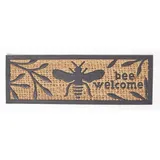 Homescapes Bienen 75 x 25 cm Schwarz