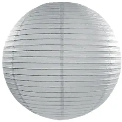 Laterne silber 25 cm