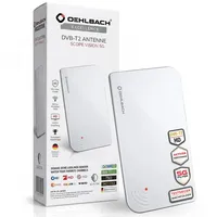Oehlbach Scope Vision 5G DVB-T2 Aktive DVB-T/T2 Flachantenne Innenbereich Weiß