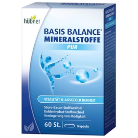 Hübner Basis Balance Mineralstoffe Pur Kapseln 60 St.