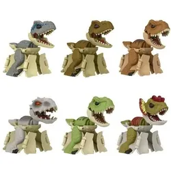 MATTEL HLP00 Jurassic World Fierce Changers Hidden Hatchers, sortiert