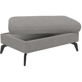 sit&more Stauraumhocker Morris Jubi 103 x 44 x 69 cm Polyester grau