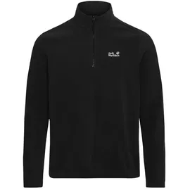 Jack Wolfskin Taunus 100 Halfzip Fleecepullover Schwarz XXL