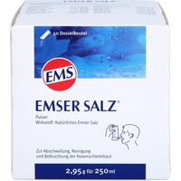 Emser Salz zur Verwendung mit der Emser Nasendusche – Bei Erkältung als Alternative zu Nasenspray – 50 x 2,95 g Beutel